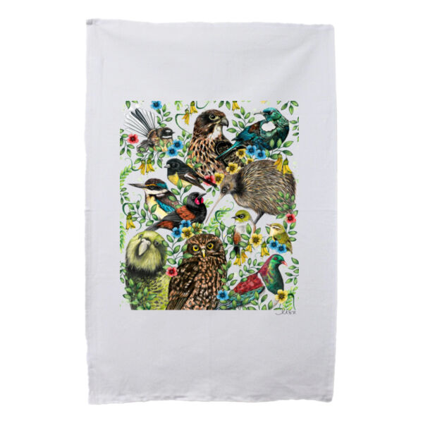 Birds of NZ Tea Towel Thumbnail